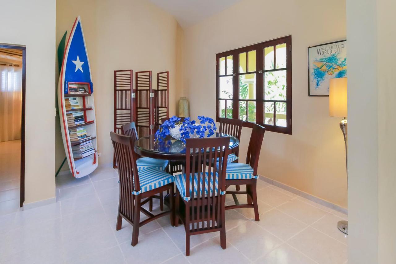 Cabarete Palm Beach Condos Bagian luar foto