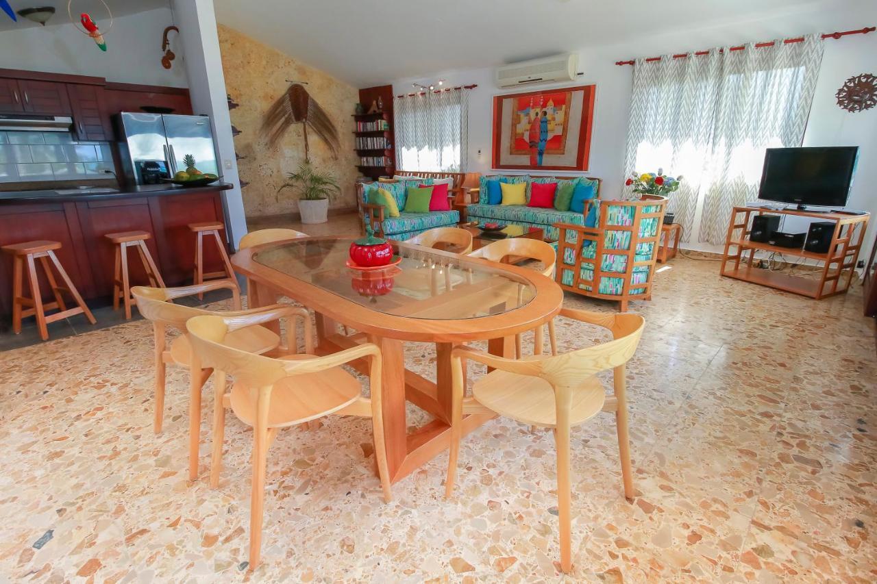 Cabarete Palm Beach Condos Bagian luar foto