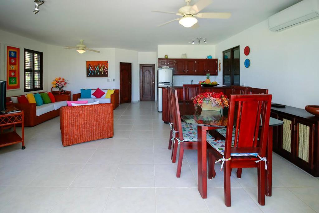 Cabarete Palm Beach Condos Bagian luar foto