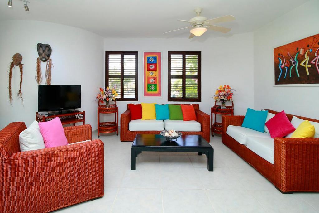 Cabarete Palm Beach Condos Bagian luar foto